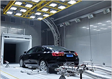 Car environment simulation test chamber