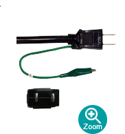 Single-phase plug power cord