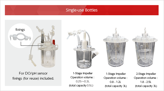 Single-use Bottles