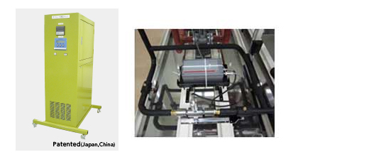 Oil discharge flow rate measuring device