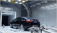 Car environment simulation test chamber